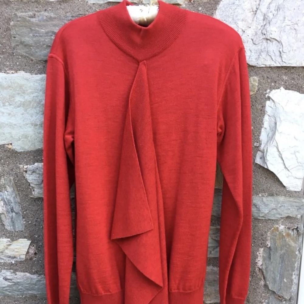 Issey Miyake Wool Sweater Skirt